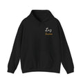 Mystic Deep Sea Hoodie — 'Sunrise' Minimal Front Script & Ocean Light Back Print
