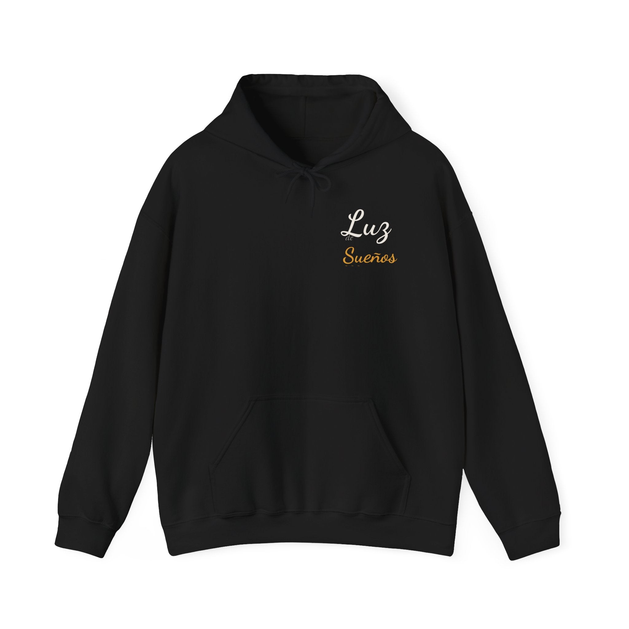 Mystic Deep Sea Hoodie — 'Sunrise' Minimal Front Script & Ocean Light Back Print